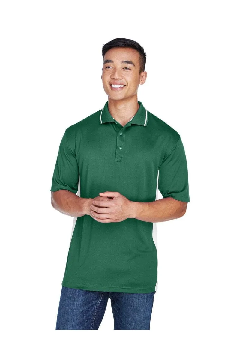 UltraClub 8406: Men's Cool & Dry Sport Two-Tone Polo