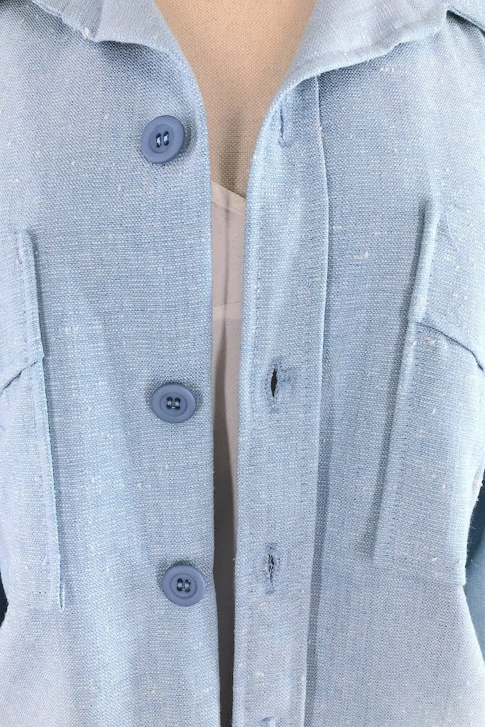 Vintage 70s Sky Blue Jacket