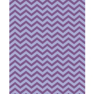 Violet & Purple Chevron Printed Backdrop