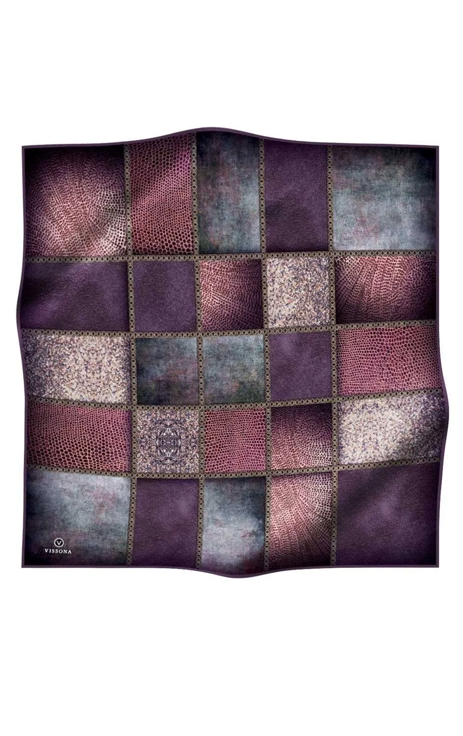 Vissona Ozel Silk Twill Scarf No. 11