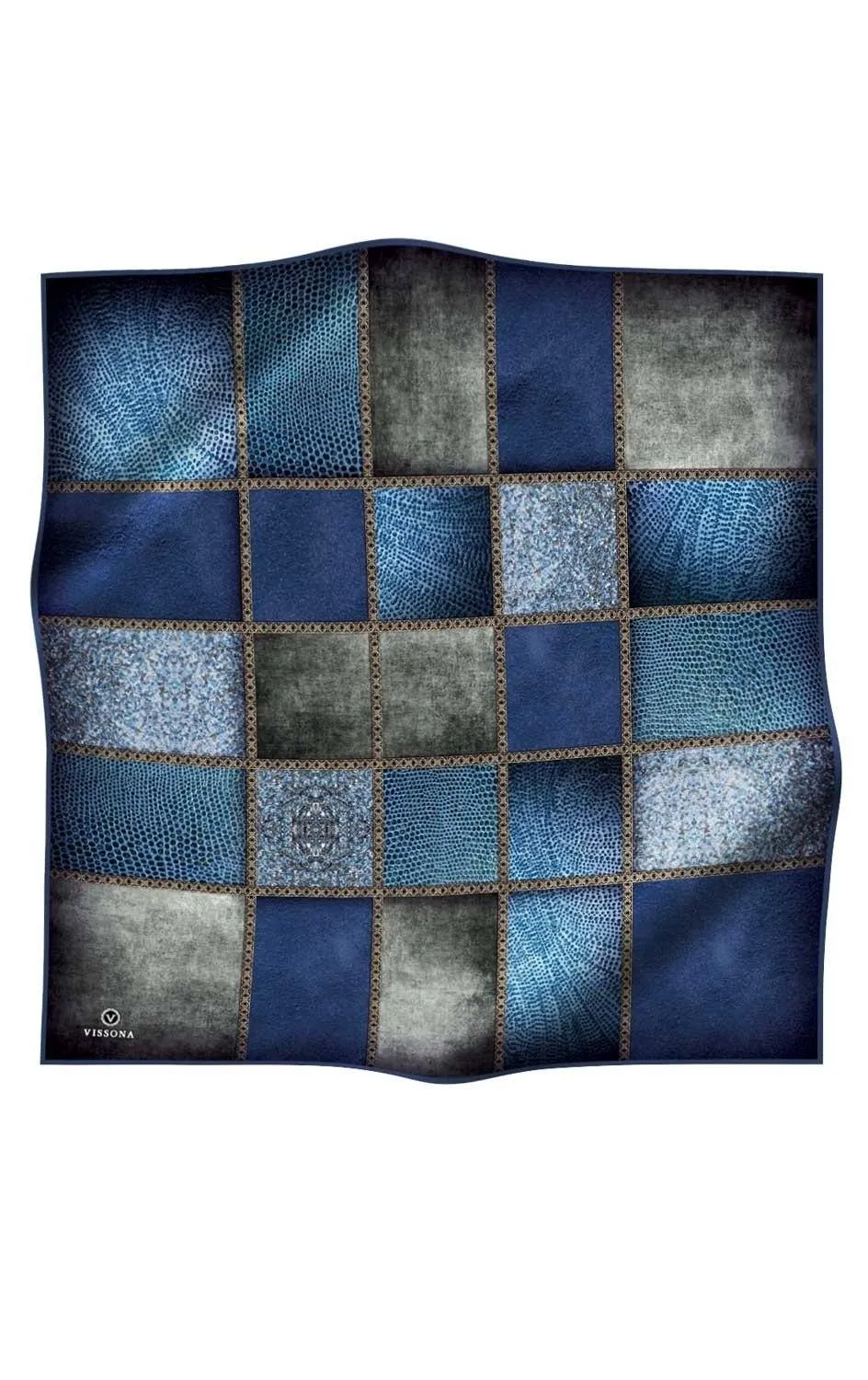 Vissona Ozel Silk Twill Scarf No. 12