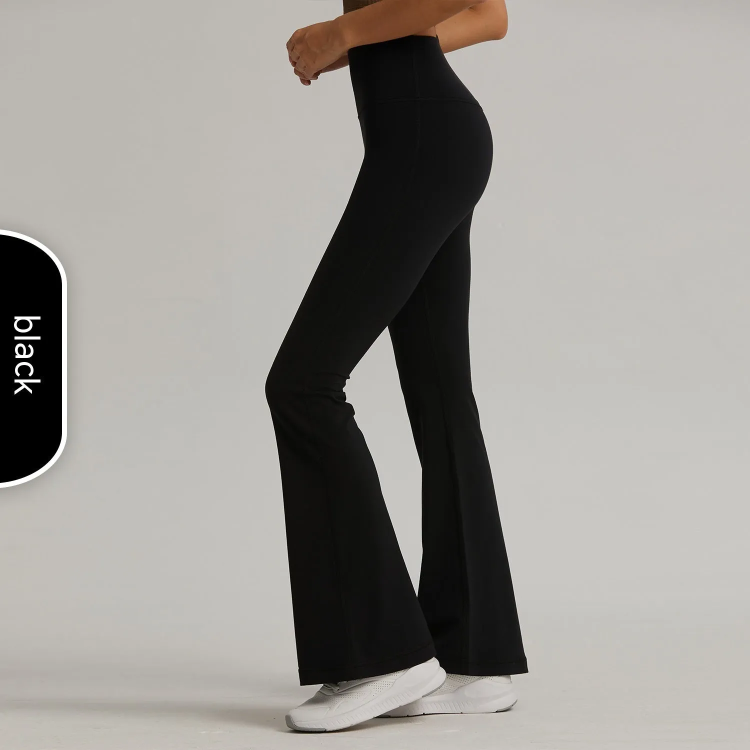 Women's Fashion Casual Solid Color No Size Yoga Bell-bottom Pants