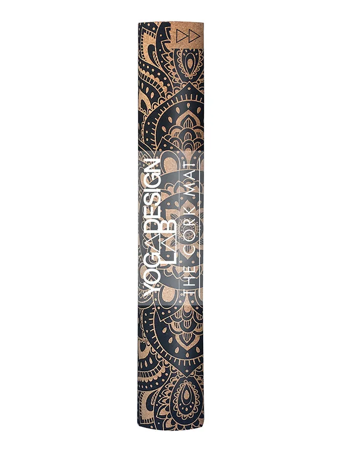 Yoga Design Lab Cork Mat 3.5mm - Mandala Black