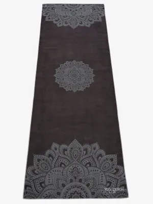 Yoga Design Lab Mat Towel - Mandala Black