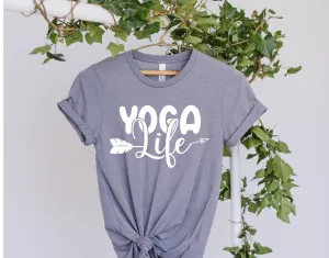 yoga life  T-Shirt, Meditation Shirt, Yoga Shirt, Yoga Lover Gift, Yoga Gift, Spiritual Shirt, buddhism,zen t  shirt