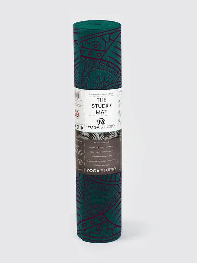 Yoga Studio Designed Sticky Yoga Mat 6mm